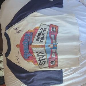 STYX 1981 authentic concert shirt from the Paradise Theater tour.